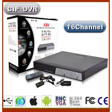 16 Channel H. 264 Network Security CCTV DVR